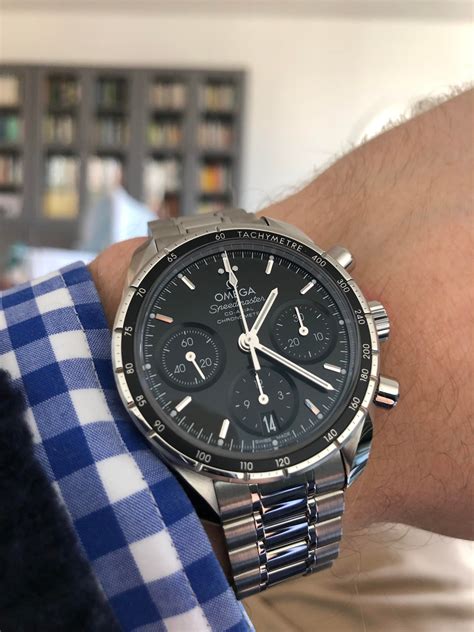 omega speedmaster date-38 mm|omega speedmaster 38mm review.